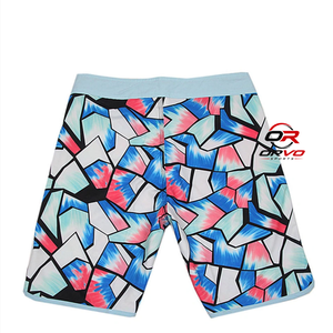 ORVO Sports Men's Floral Board <b>Shorts</b> Breathable Quick Dry Drawstring Swim Trunks Casual Mid Waist 100% Polyester OEM Service - Product Image 6