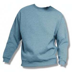 Sudadera Oversize de Algodón 100% con Forro Polar para Hombre, Estilo Boxy Corto con Hombros Caídos, Ecológica y Transpirable para Invierno - Product Image 1