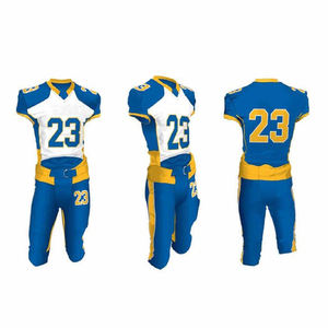 Camiseta de Fútbol Americano Personalizada de los Rams, Gris y Amarilla, Impresión por Sublimación, Poliéster Transpirable, Uniforme para Hombre Adulto - Product Image 5