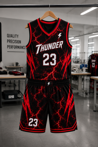 Maillots et shorts de basket-ball personnalisés en direct d'usine, ensemble uniforme de basket-ball sublimé pour les clubs sportifs, les écoles et les équipes - Product Image 5