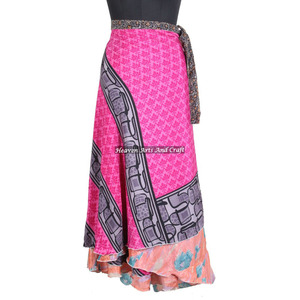 Nouvelle jupe longue imprimée indienne à enrouler, paréo magique de 38 pouces, dernier design personnalisé, vêtements de mode pour femmes - Product Image 2
