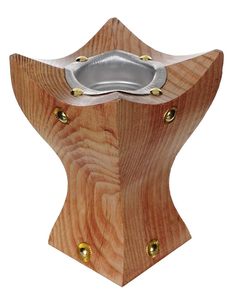 Wooden Religious Incense Burner with Loban Daan and Oud Daani Hand-made 100% Natural Indian Incense - Product Image 5