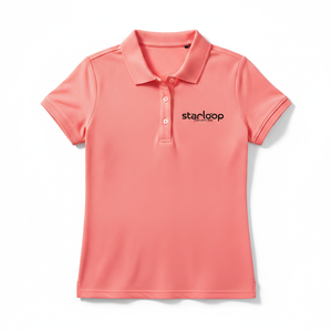เสื้อโปโลผู้หญิงทรงสลิมฟิตลำลองเสื้อโปโลดีไซน์ใหม่ - Product Image 1