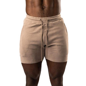 Pantalones Cortos Deportivos para Hombre en Oferta, 100% Algodón, Transpirables, Casuales, Cintura Elástica, Logotipo Personalizado, Venta al Por Mayor - Product Image 1