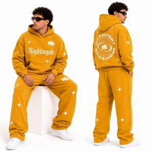 Sudaderas con Capucha Unisex, Conjuntos Deportivos con Logotipo Personalizado, Conjunto de Chándal para Hombre, Ligero, Resistente al Viento, Invierno, OEM, ODM - Product Image 6