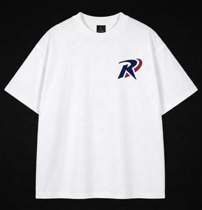 Camiseta de algodón con hombros caídos, estilo oversize para hombre, alta calidad, 100% algodón - Product Image 1