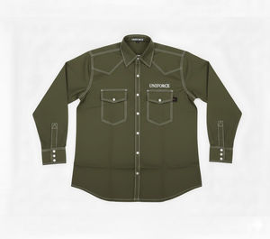 Uniforme de Trabajo de Seguridad de Algodón Personalizado 2026, Camisa Antiestática Transpirable Resistente a las Llamas FR para Uso Industrial - Product Image 2