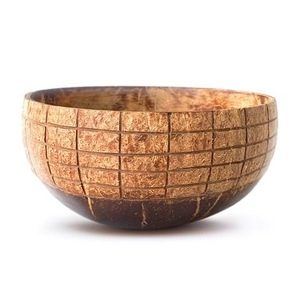Customized Laser Logo <b>Coconut</b> <b>Shell</b> Bowls with Oil Finish for Modern Rustic & Eco-friendly Kitchen Collections Wholesale Vietnam - Product Image 4