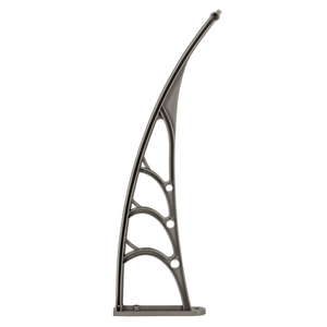 HT 100 X 80 White and Gray Household Sun Shelter Door and <b>Window</b> Rain <b>Cover</b> Eaves Canopy with Bracket - Product Image 2