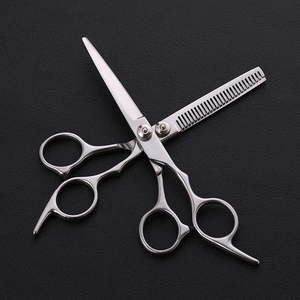 Ciseaux à effiler professionnels 2 pièces, qualité supérieure, pour la coupe de cheveux, usage en salon de coiffure et à domicile, pour hommes - Product Image 4