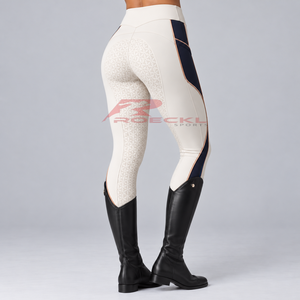 Pantalones de equitación para mujer, hechos con materiales transpirables, con movimiento flexible y comodidad confiable para interiores. - Product Image 5