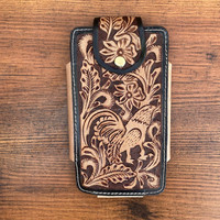 Étui de téléphone portable en cuir artisanal pour la randonnée et les voyages, sac banane en cuir pour homme, étui de ceinture pour téléphone portable, sacs banane unisexes