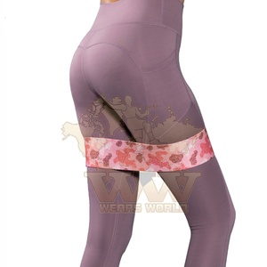 Wears World Hip Booty Bands : Ensemble de bandes de résistance pour l'exercice en salle de sport, fitness, yoga et entraînement, avec boucles antidérapantes, résistance moyenne - Product Image 2
