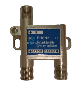 TCC Nickel-Plated Copper <b>Splitter</b> for 75 System 5-1218MHz Frequency Range - Product Image 1