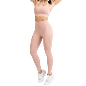 Leggings de yoga et de sport pour femmes de qualité supérieure avec logo personnalisé, extensibles dans quatre directions, vêtements de sport pour le fitness, la course à pied et l'entraînement - Product Image 2