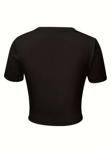 Top de Moda para Mujer, Estilo Informal con Silueta Moderna y Corta, para un Guardarropa Relajado y Elegante - Product Image 2