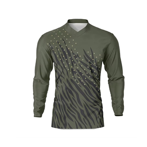 Maillot de motocross personnalisé, maillot en tissu mesh sublimé pour le cyclisme, 100% polyester, personnalisé pour hommes - Product Image 1