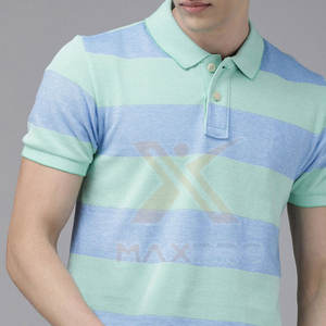 Polos en coton pour hommes de qualité supérieure, coupe ajustée, respirants - Product Image 5