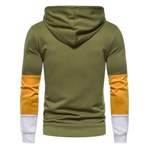 Sudadera con capucha para hombre, edición premium, ecológica, de poliéster/algodón, para invierno, tejida, de algodón grueso, hecha a medida. - Product Image 2