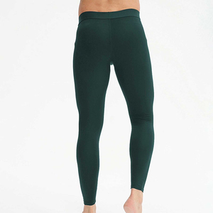 <b>Mens</b> Athletic <b>Compression</b> Pants Seamless Fit Gym <b>Leggings</b> Breathable Quick Dry Base Layer Tights for Running Cycling Training - Product Image 4