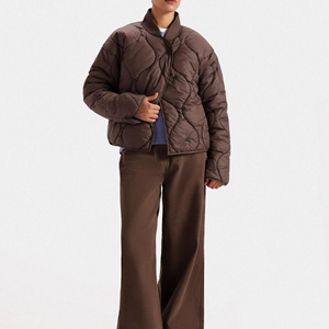 Womens Lightweight Insulated Jacket Womens Soft <b>Quilted</b> Puffer Jacket - Product Image 1