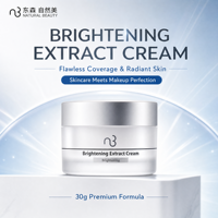 Crème Éclaircissante Visage Beauté Naturelle Alpha Arbutine Dérivé de Vitamine C Acide Hyaluronique Hydratant Éclatant Fabricant