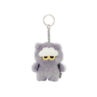 Porte-clés mini Zoa Line Friends G-Dragon K-POP Zo&Friends, pendentif en peluche Zoa, couleur grise