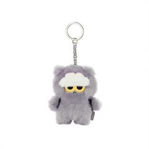 Line Friends Zoa Mini Flush Key <b>Ring</b> G-Dragon Zoa K-<b>POP</b> Keychain Zo&Friends Zoa Plush Pendant Grey Color - Product Image 3