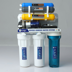 Under Sink <b>Reverse</b> <b>Osmosis</b> Water <b>System</b> 5 Stages TDS Monitoring 24W Electric 10 25 35 LPH Flow Rate Plastic Water Purification - Product Image 1