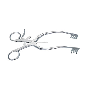 Écarteur auto-serrant Adson à 4 à 4 dents, instruments chirurgicaux en acier inoxydable de haute qualité, designs personnalisés, prix de gros - Product Image 5