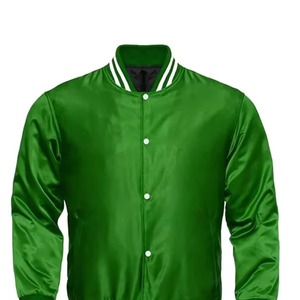 Custom Made Winter Men's Varsity <b>Jacket</b> Stand Collar Front Logo Custom Logo Color Size Wholesale Sportswear Pakistan <b>Fleece</b> - Product Image 2