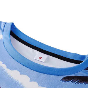 Camiseta de sublimación para hombre, 100% algodón, de alta calidad, nueva llegada, tendencia top, corte holgado, estampada, duradera. - Product Image 3