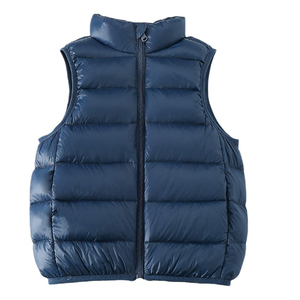 Quilted Casual Women's <b>Puffer</b> Vest Front Pockets Zipper Lightweight Sleeveless Cozy Knitted Stand <b>Jacket</b> Polyester/Nylon - Product Image 6