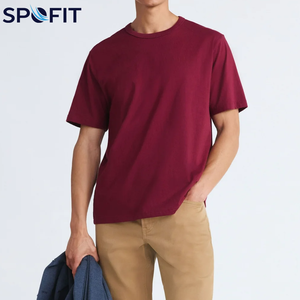 Camisetas Casuales para Hombre al Por Mayor, Ropa Masculina Transpirable 100% Algodón, Camisetas para Gimnasio y Deportes - Product Image 4