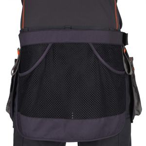 Mesh <b>Tool</b> Belt With Multiple Pockets Breathable Polyester Unisex Waist Bag For Outdoor Activities - Product Image 2