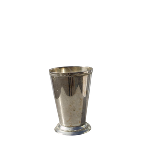 Tasse à Julep classique en acier inoxydable avec bord perlé, réutilisable, pour fêtes, cadeau, verrerie de bar, verre à cocktail, tasses tulipe en promotion - Product Image 4