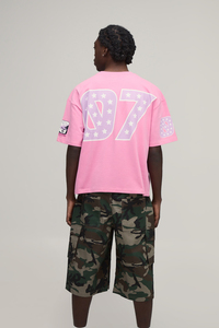 Camiseta Personalizada para Hombre con Serigrafía, Diseño Gráfico OEM, Estilo Urbano, Manga Corta, Cuello Redondo, Prenda Casual de Moda - Product Image 5