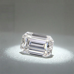 IGI Certified Loose Diamond Rectangular <b>Step</b> Cut High Brilliance Stone Emerald Cut Lab Grown Diamond DEF Color VVS VS Clarity - Product Image 3