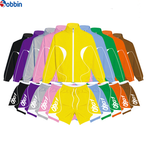 Comfortable Custom Design Custom Outdoor Vacation Fashion Windproof Jogger Running Sportswear Casual Lightweight Windbreaker Set - Product Image 2