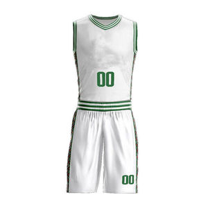 Conjuntos de Uniformes de Baloncesto Sublimados Personalizados, Ropa Deportiva Unisex, 100% Poliéster, Transpirable, de Secado Rápido, Antibacteriano, para Todas las Temporadas - Product Image 4