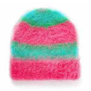 Gorro de Lana de Alta Calidad para Hombre con Patrón de Letras, Gorra Casual de Invierno con Parche de Cuero con Logotipo - Product Image 4