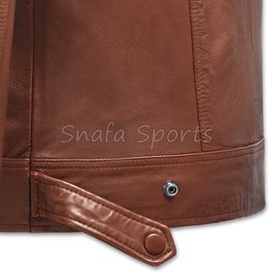 Luxury Premium Men Leather Jacket Elegant Warm Men Winter Leather Jacket Designer Fashion Outerwear for Stylish Appearance - Product Image 4