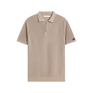 Camiseta Polo de Tela de Alta Calidad Personalizada 2026, Estilo Urbano o Casual, de Algodón, con Cierre de Cremallera, Transpirable - Product Image 3