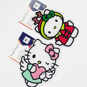 แผ่นขนตาคิตตี้ปรับแต่งได้ความต้องการสูงแผ่นอะคริลิคตกแต่งอย่างยั่งยืนอุปกรณ์ทำจากพลาสติก - Product Image 6