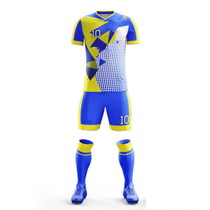 Conjunto Deportivo de Fútbol Unisex con Patrón de Sublimación, Traje Completo de Compresión, Ropa Deportiva Transpirable, Ligera, para Todas las Temporadas - Product Image 6