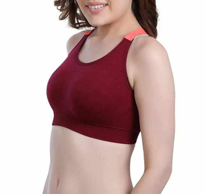 Soutien-gorge de sport respirant pour femme, maintien élevé, pour la gym et le fitness, bretelles réglables, fermeture frontale flexible, fournisseur - Product Image 3