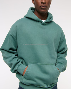 Apparel <b>Men</b> Hoodies <b>Green</b> Embroidery Proket Factory Customized Fashion Casual Hooded High Quality Essential Hoodies <b>Men</b> Clothing - Product Image 2