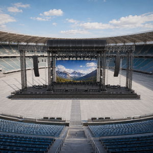 Cilindro eléctrico de elevación rápido para estructuras de escenario, truss desmontable y combinado para elevación de techos de escenarios en conciertos/carnavales al aire libre - Product Image 1
