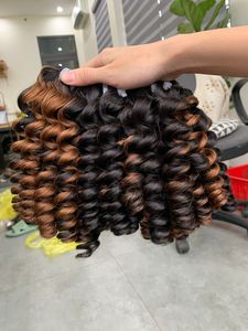 Precio barato súper extensión de cabello humano dibujado doble peluca ondulada profunda color natural para mujeres negras 300G 8-32 pulgadas - Product Image 4