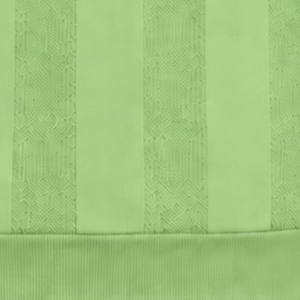 Pull-over en maille vert lime pour homme à manches longues, motif rayé texturé vertical, poignets côtelés, style décontracté et élégant - Product Image 6